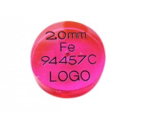 Provstycken för Metalldetektor  DISK - Ø35mmx10mm- boll upp till 8mm  Provstycken för Metalldetektor  DISK - Ø35mmx10mm- boll upp till 8mm