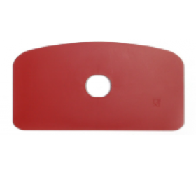 Detekterbara Flexi Skrapa med Hål 215x110mm  