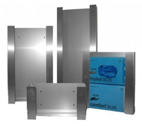 Handskhållare i rostfritt