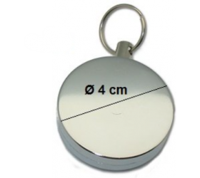 Detekterbar Nyckelring 90cm Ø 4cm
