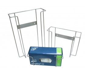 Handskhållare i rostfritt stål