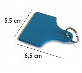 Detekterbara tags stora (55x65mm) Detekterbara tags stora (55x65mm)